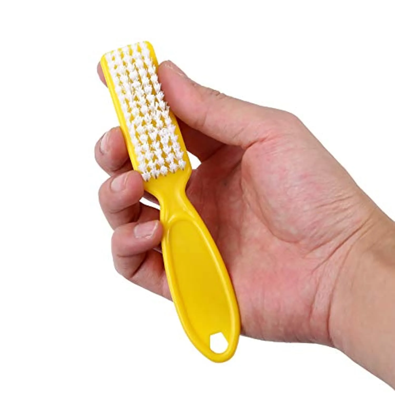 24pcs Handle Grip Nail Brush - Finger Nail Brushes for Cleaning, Hand Fingernail Scrub Brush Kits for Toes and Nails Cleaner, Long Handle Pedicure Brushes for Men and Women,24pieces, Multicolor