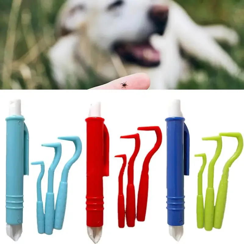 4-Piece Pet Flea & Tick Removal Kit