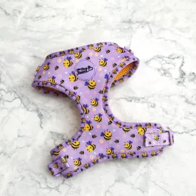 Adjustable Dog Harness Don't Worry, Bee Happy