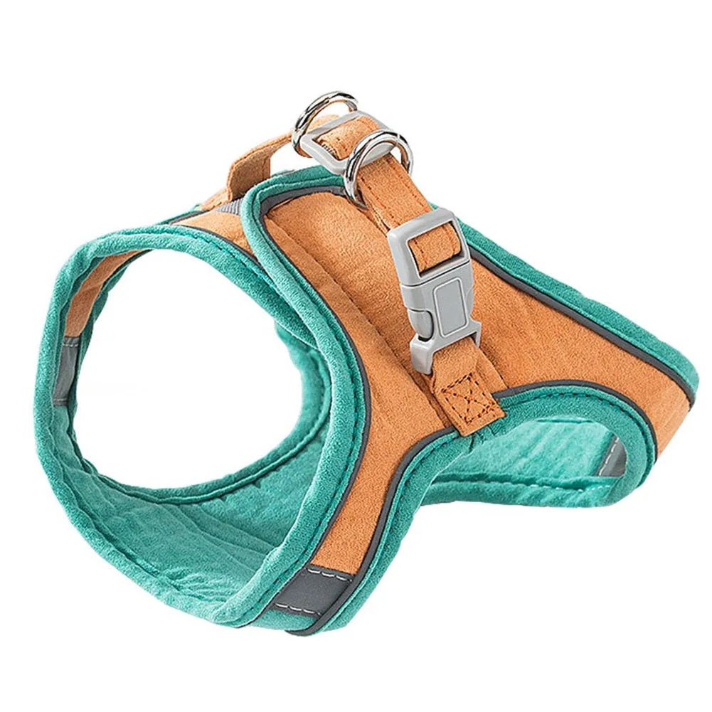 Best Cat Dog Vest Harness With Leash Set Reflective Strip Quick Release