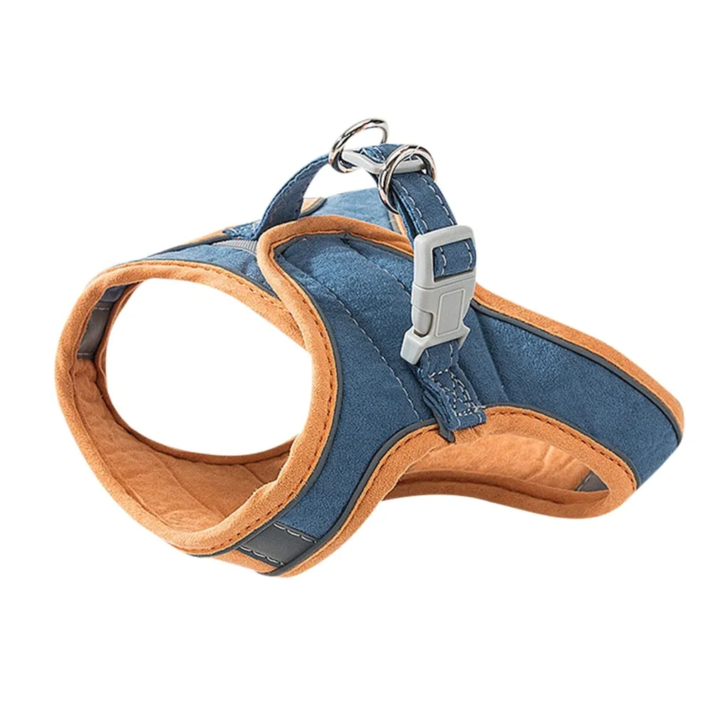 Best Cat Dog Vest Harness With Leash Set Reflective Strip Quick Release