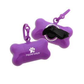 BONE SHAPED BLING BAG DISPENSER