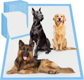 Boscute 4XL Thicken 6 Layers Ultra Absorbent Dog Pee Pads, 31X47Leak-Proof Odor-Control Quick Dry Puppy Training Pads Quick Dry Pee Pads for Dogs Cats Pets 150Counts