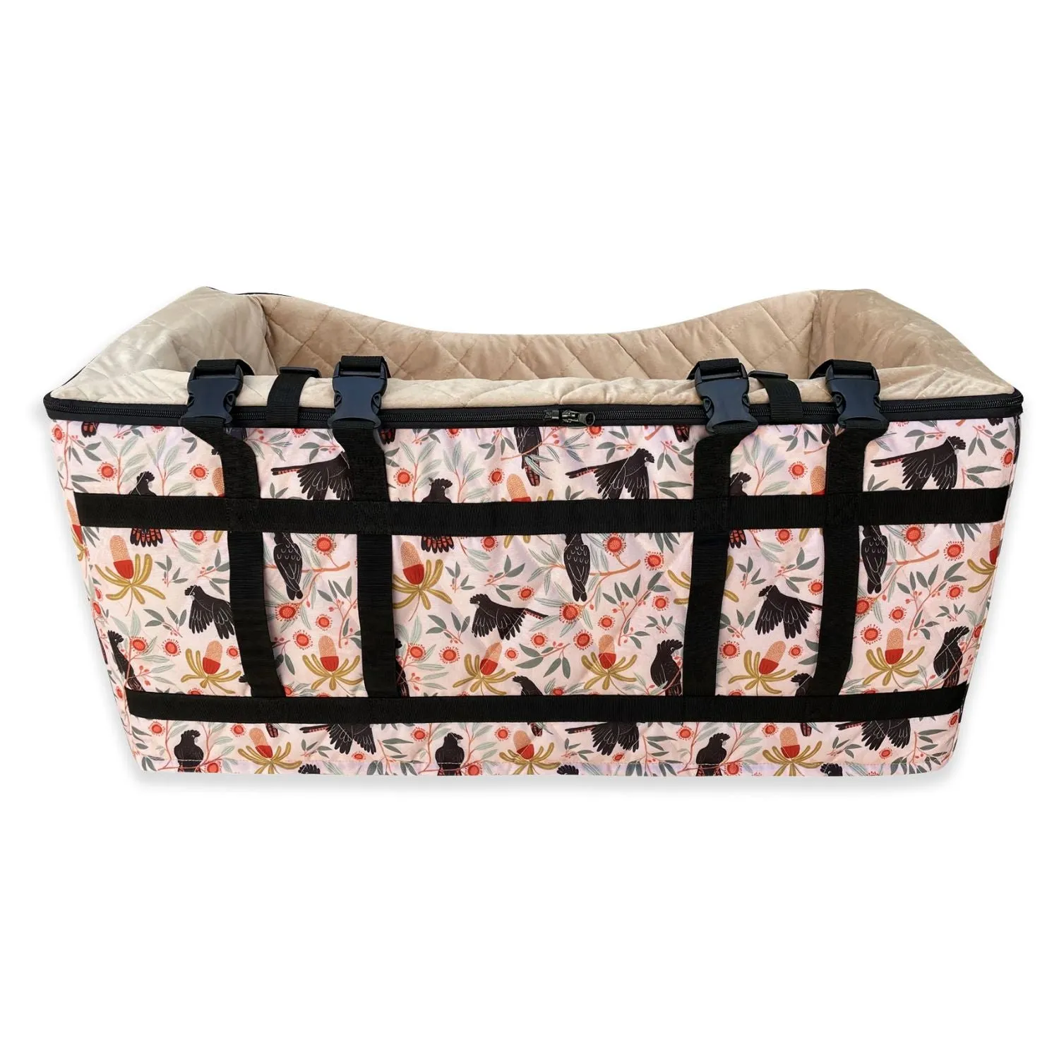 Car Pet Booster Double Seat | Sunset Cockatoo