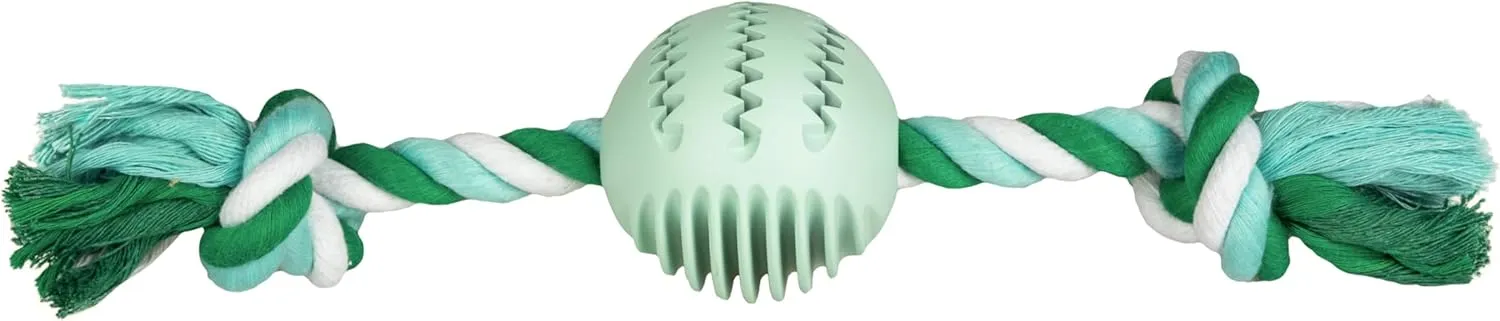Chew King Dental Dog Toy Collection, Ball Rope Clinically Proven to Remove Plaque