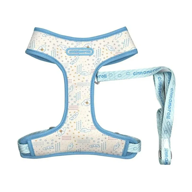 Cinnamoroll Medium Pet Harness with Leash (Sanrio Pet Collection)