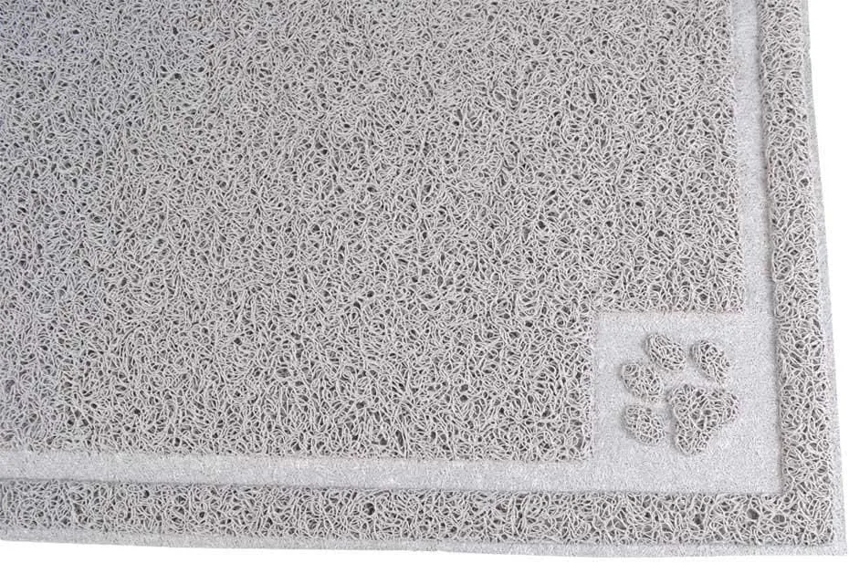 Darkyazi Pet Feeding Mat Large for Dogs and Cats,24"16" Flexible and Easy to Clean Feeding Mat,Best for Non Slip Waterproof Feeding Mat. (Gray Sand)