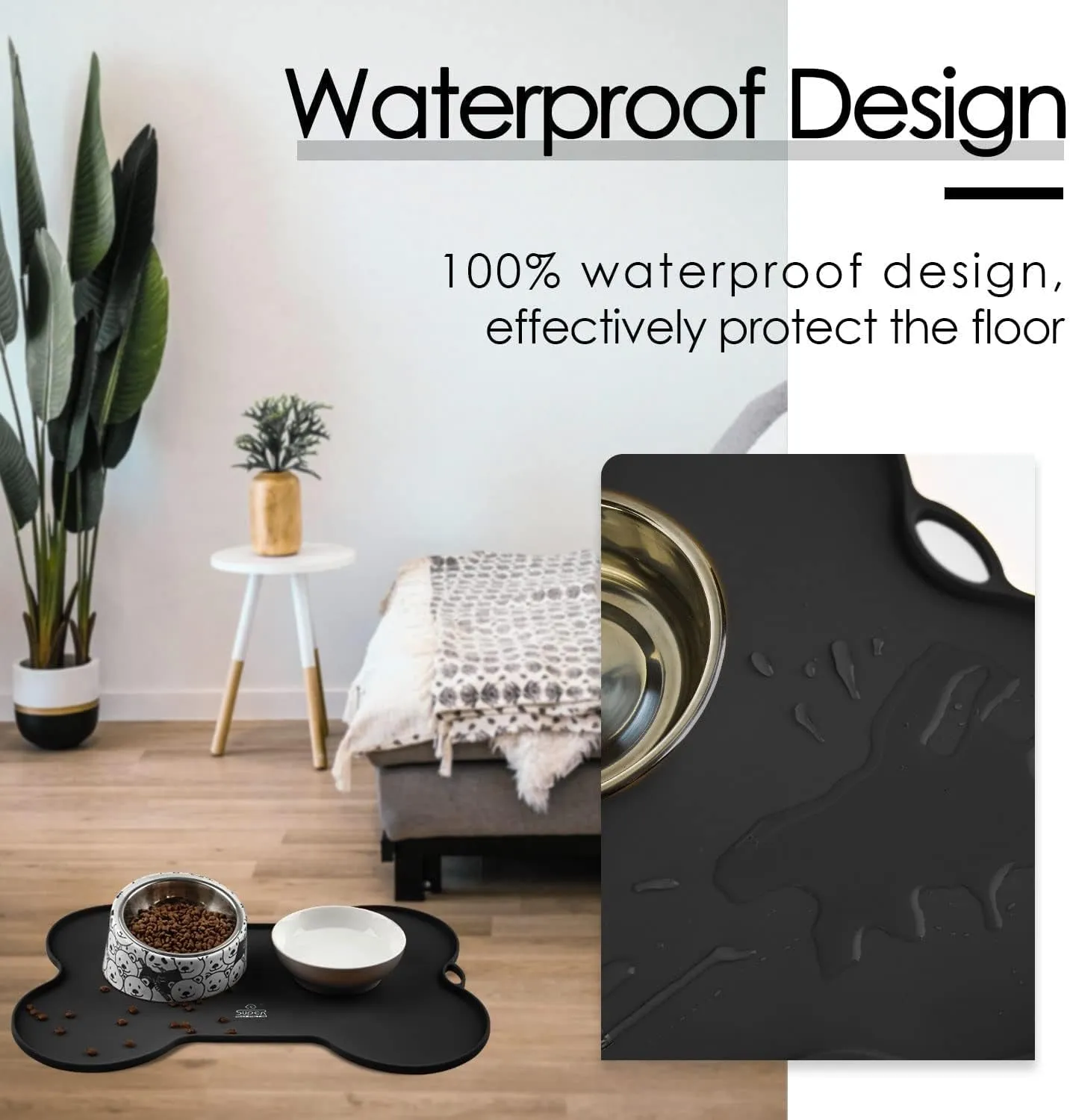 Dog Food Mat - Meet Mess-Free Mealtime! 🐾🍽️