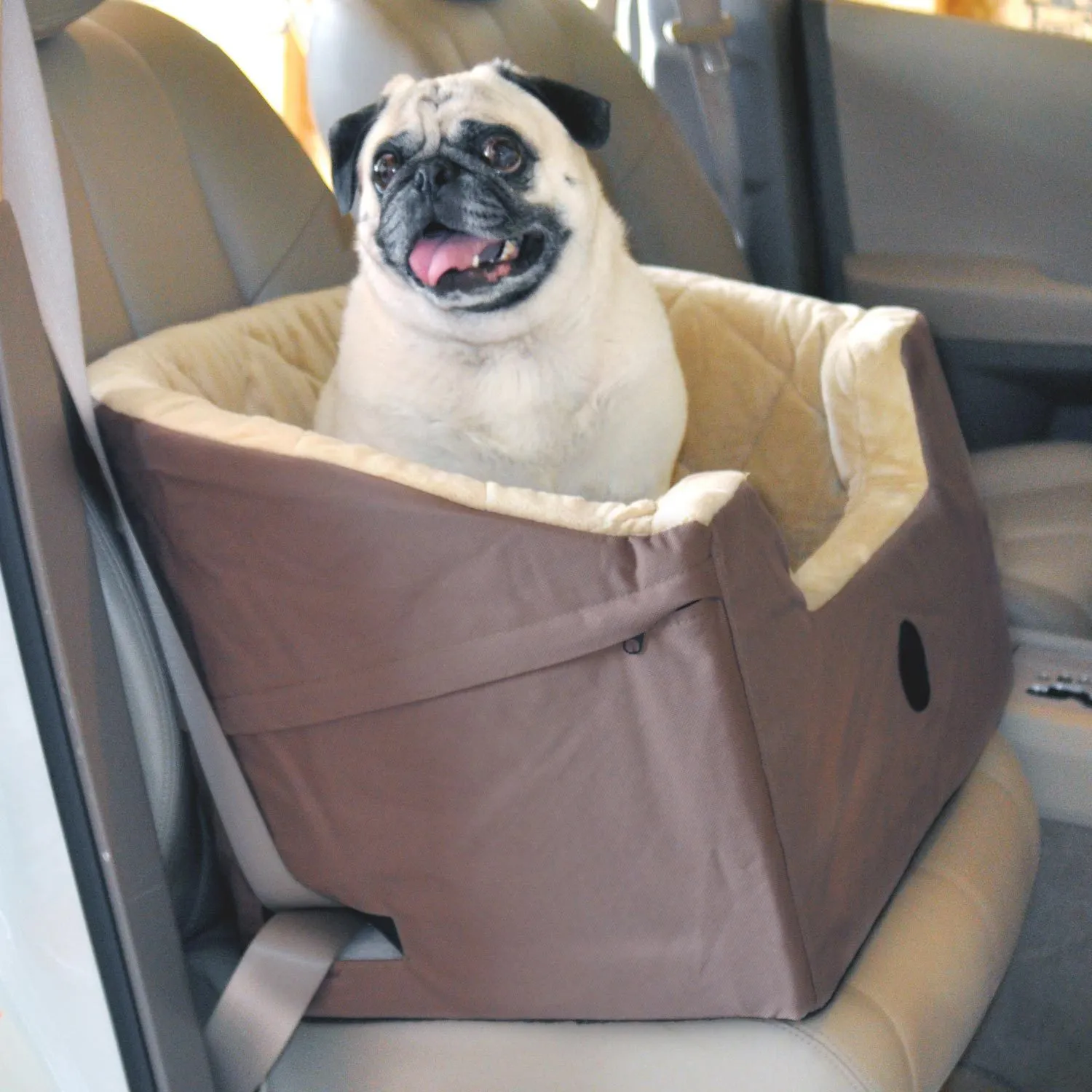 Dog Safety Seat for Cars, Trucks and SUVs - Booster Pet Car Seat - K&H Manufacturing