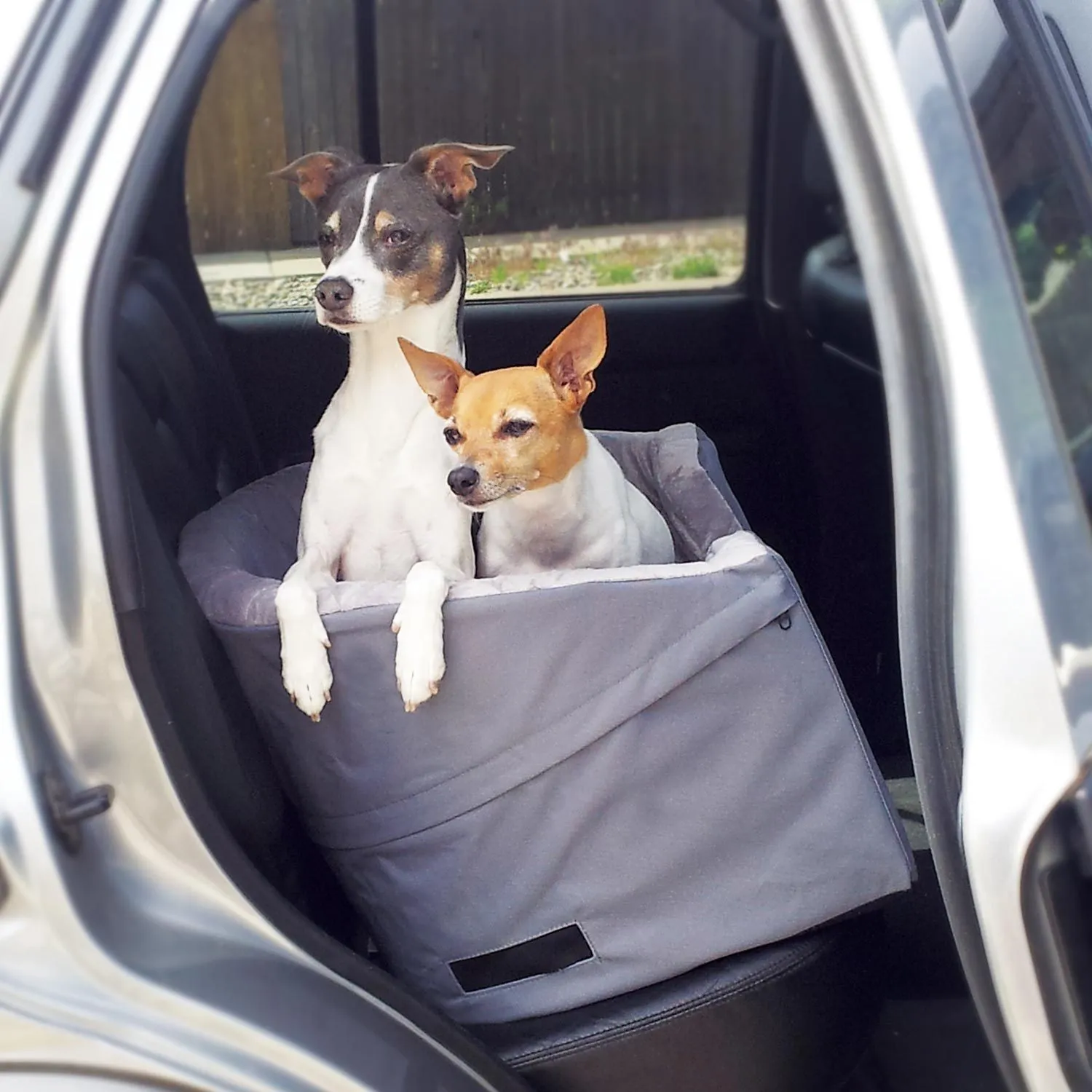 Dog Safety Seat for Cars, Trucks and SUVs - Booster Pet Car Seat - K&H Manufacturing