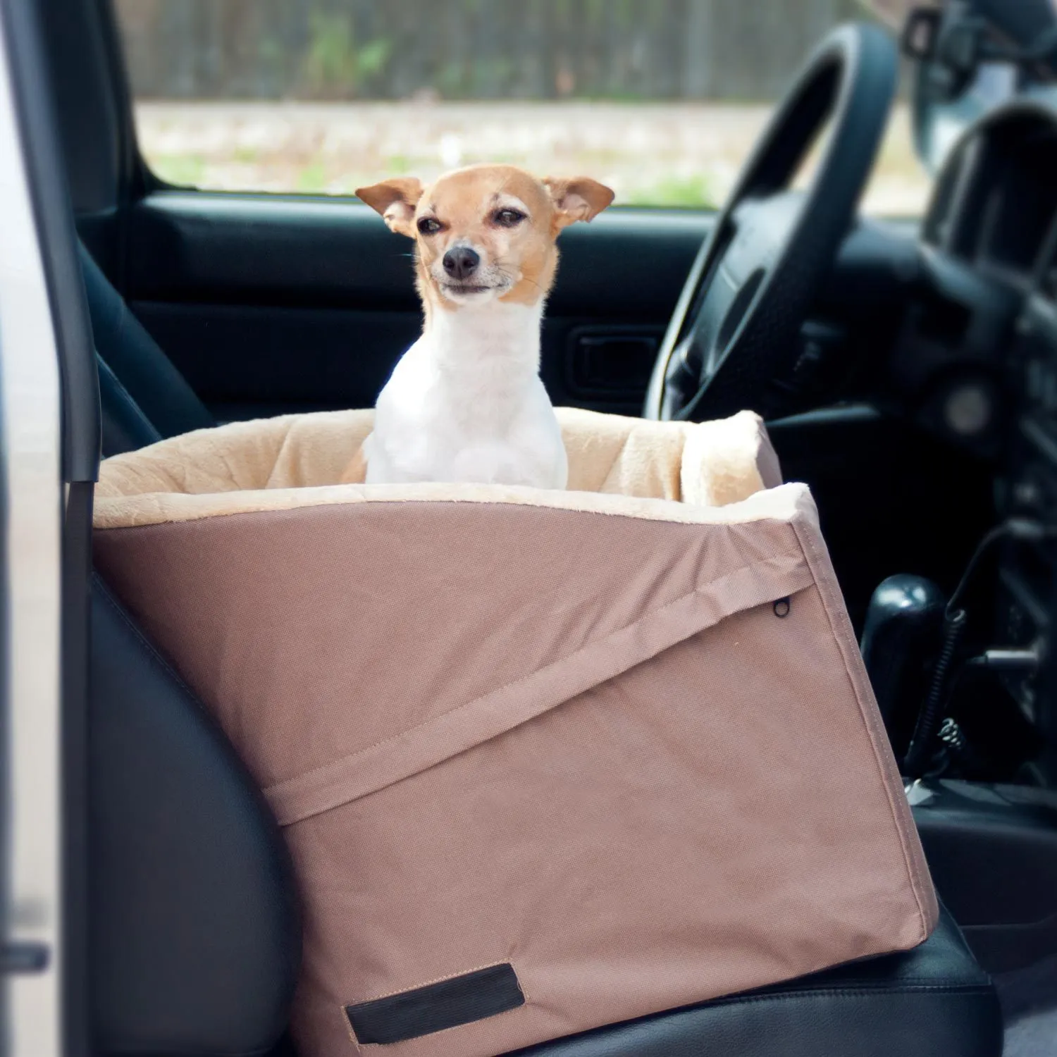 Dog Safety Seat for Cars, Trucks and SUVs - Booster Pet Car Seat - K&H Manufacturing