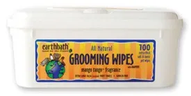 Earthbath - Grooming Wipes with Awapuhi, Mango Tango Scent
