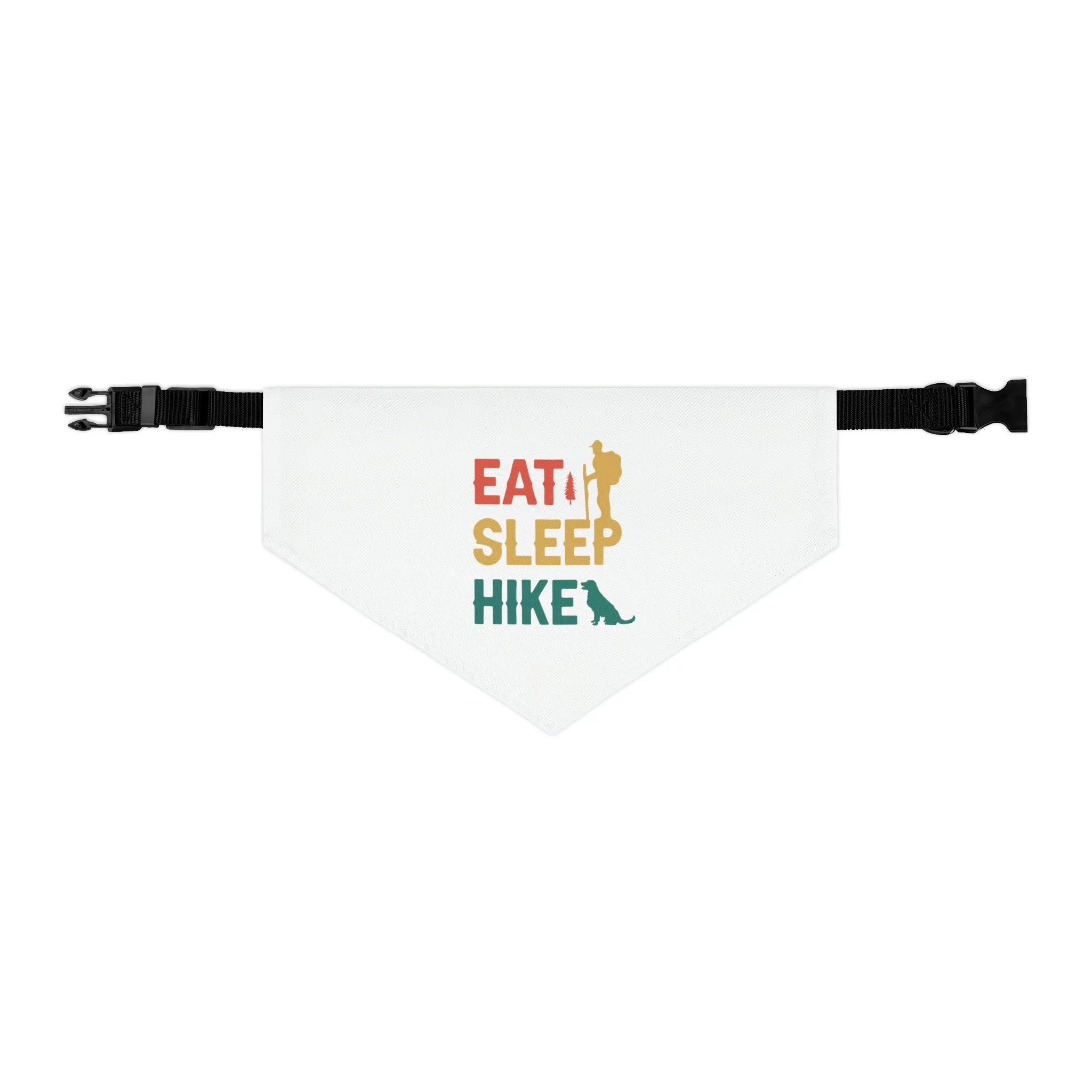 Eat Sleep Hike Pet Bandana Collar