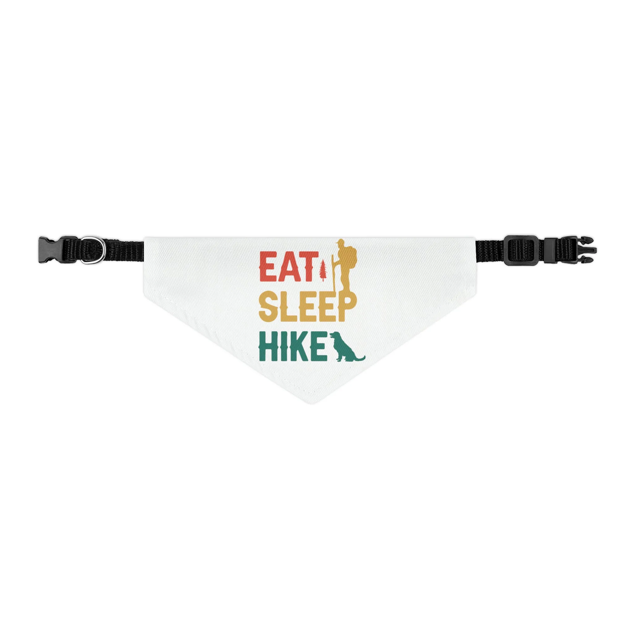 Eat Sleep Hike Pet Bandana Collar