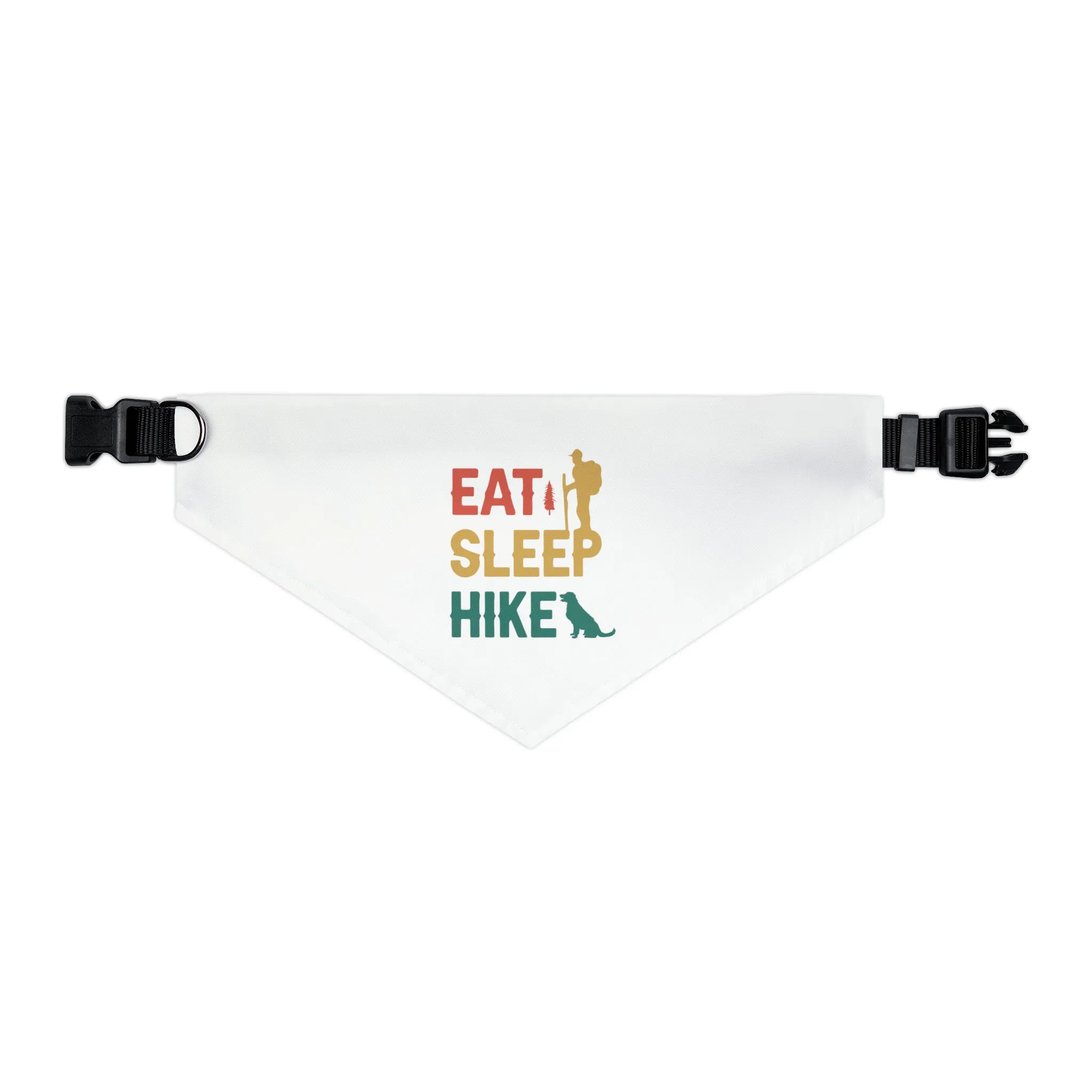 Eat Sleep Hike Pet Bandana Collar