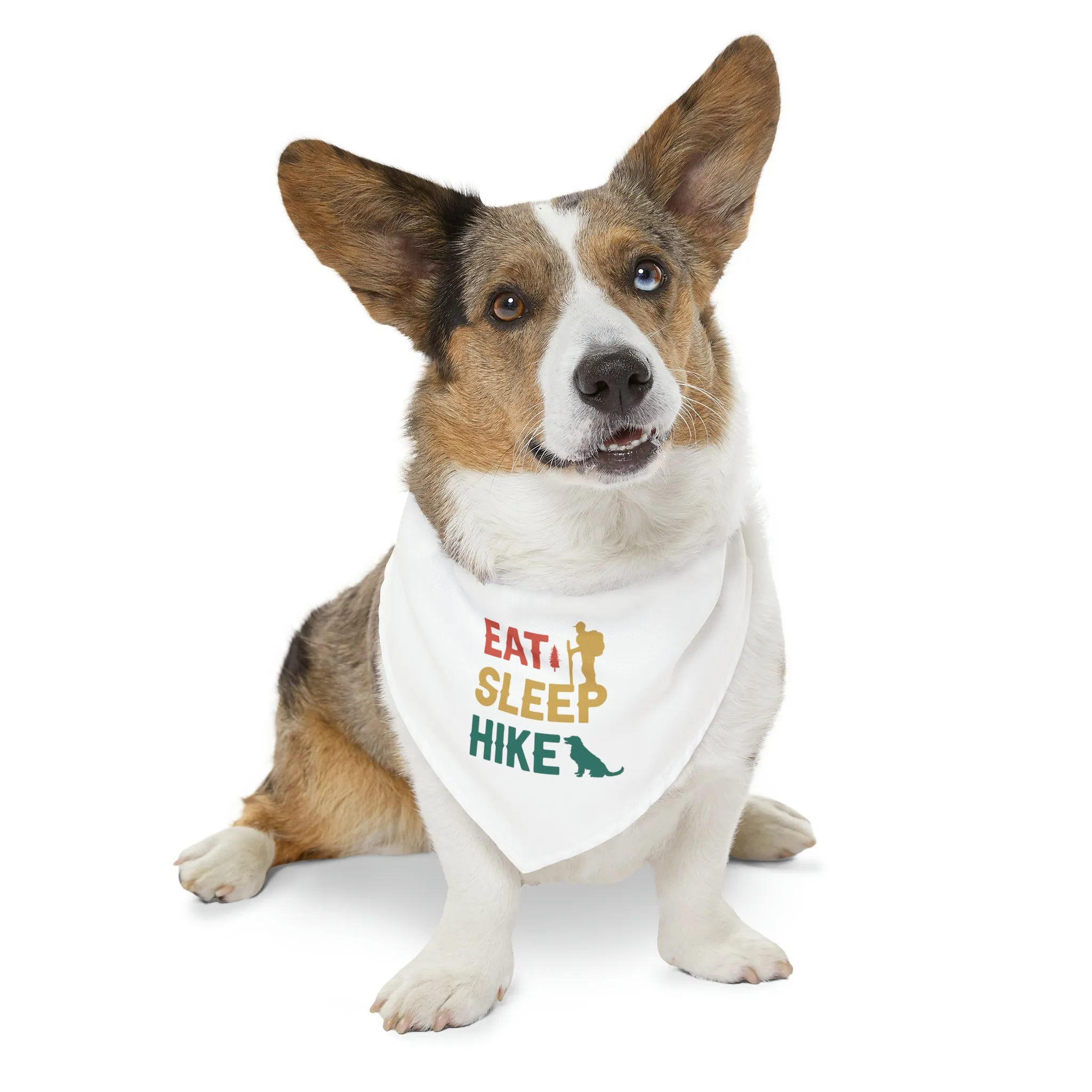 Eat Sleep Hike Pet Bandana Collar