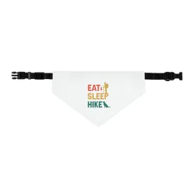 Eat Sleep Hike Pet Bandana Collar