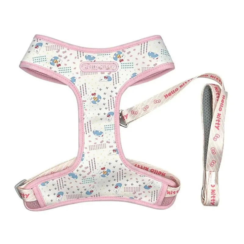 Hello Kitty Medium Pet Harness with Leash (Sanrio Pet Collection)
