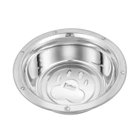 Jeffers Stainless Steel Wide-Lip Food & Water Pet Bowls