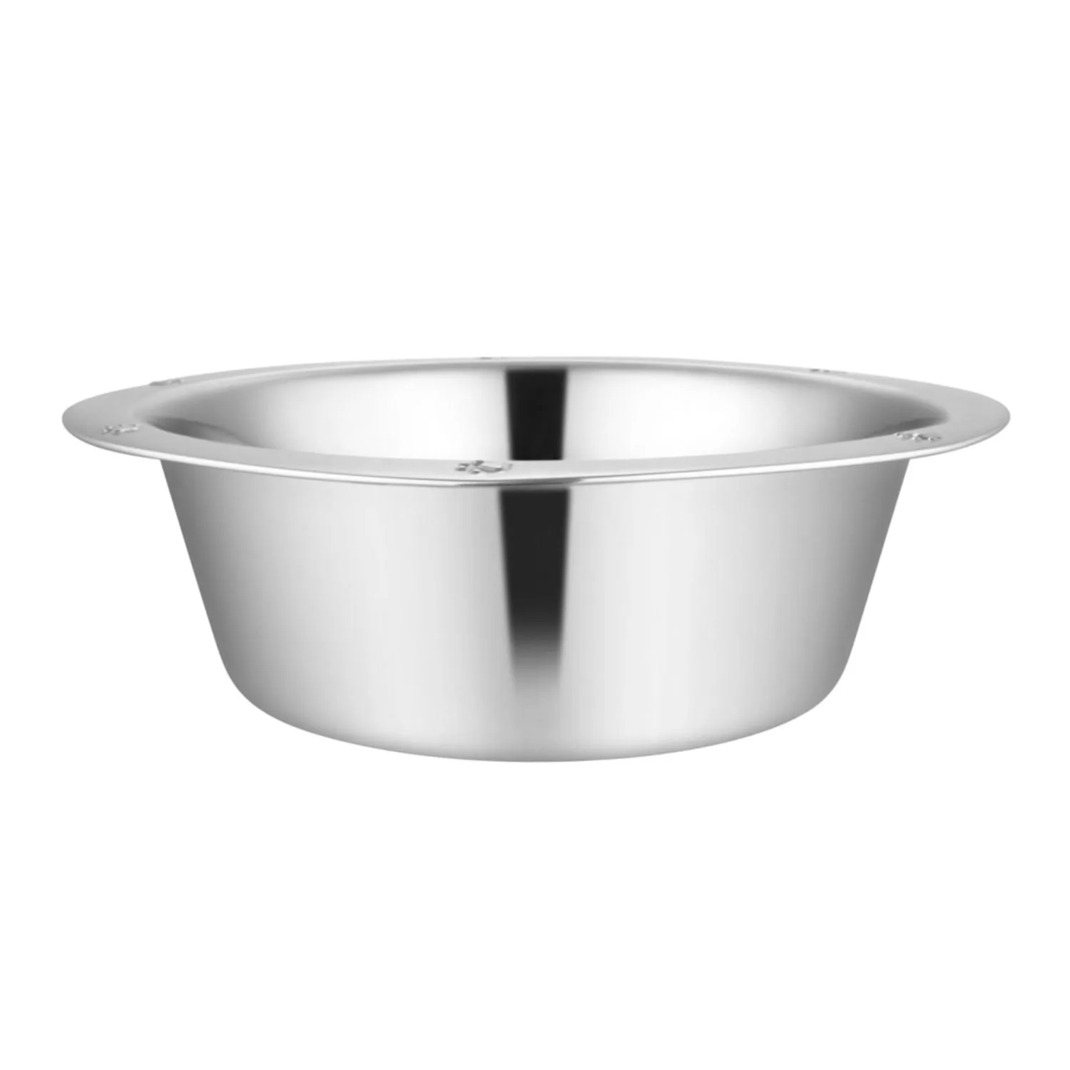 Jeffers Stainless Steel Wide-Lip Food & Water Pet Bowls