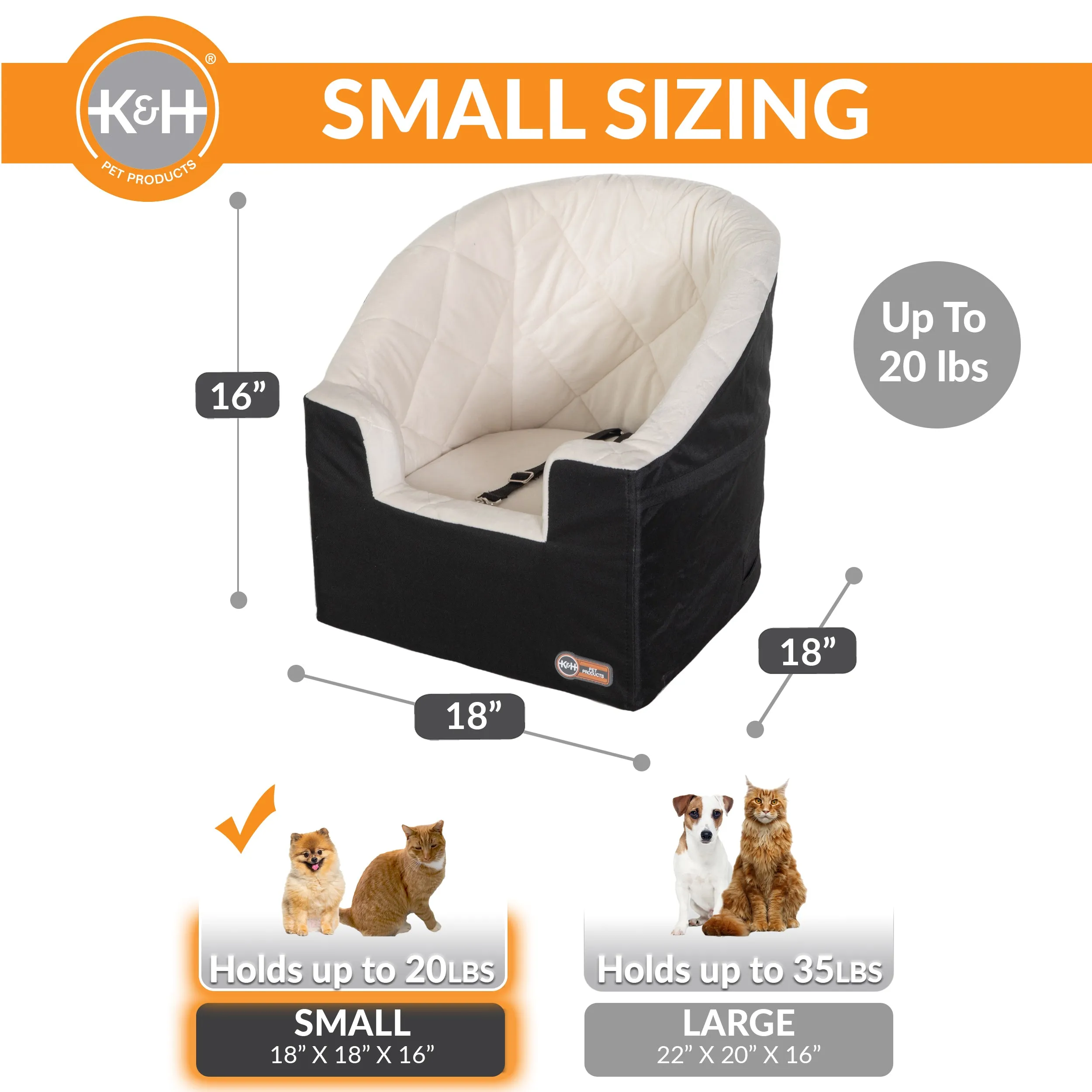 K&H Bucket Booster® Pet Seat