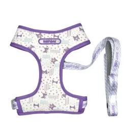 Kuromi Small Pet Harness with Leash (Sanrio Pet Collection)