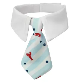 Lexi & Me Dog Neck Tie Marine Lobster