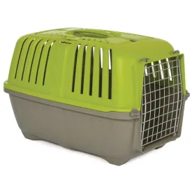 Midwest Spree Hard-Sided Travel Cat and Dog Kennel Carrier - Green - 24" X 15.5" X 15" Inches