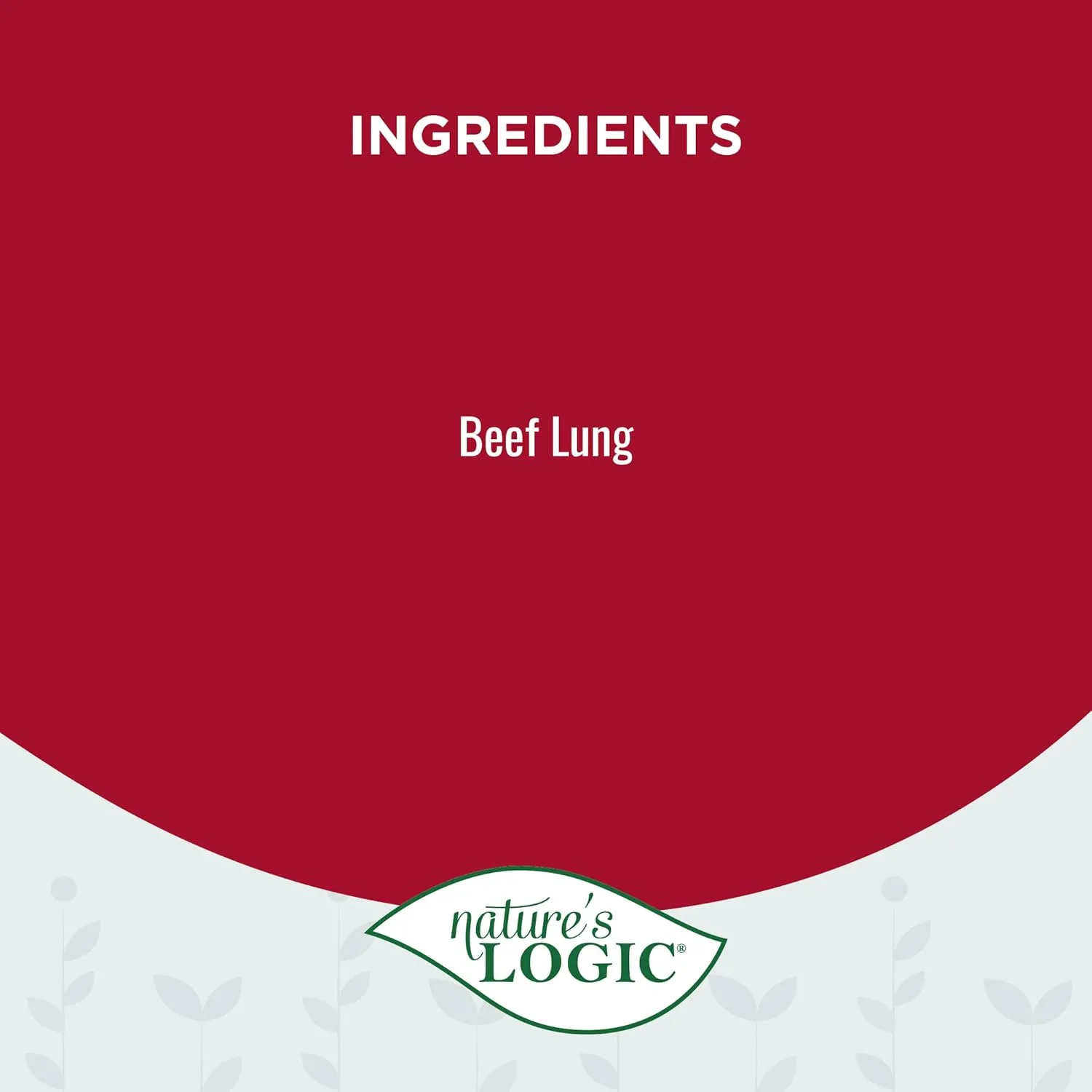 Nature's Logic Beef Lung Treat, 1lb