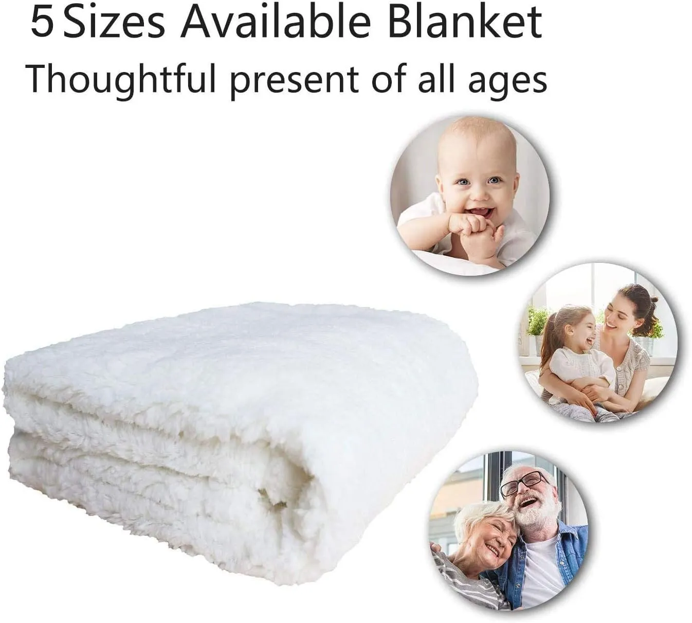 Ocean Wave Fleece Throw Blanket for Bed Sofa Couch Summer Sea Beach Sherpa Blanket Hawaiian Tropical Palm Tree Printed Soft Women Men Plush Fuzzy Air Conditioner50 x60
