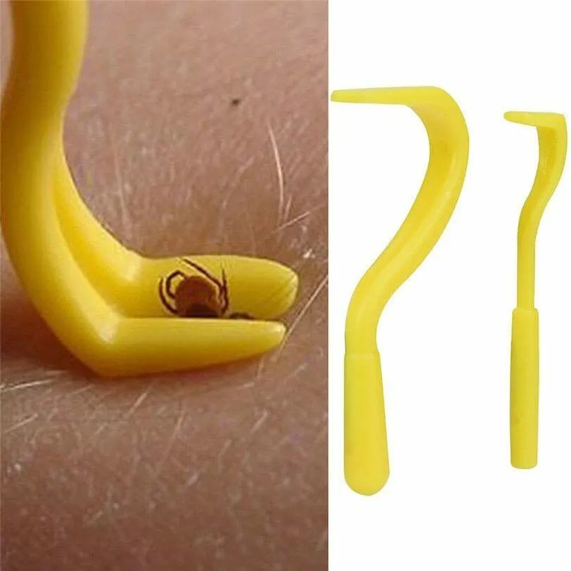 Pet-Agree 2PCS Tick Twister Hook Tool Tick Remover Dog Accessories With 2 Sizes