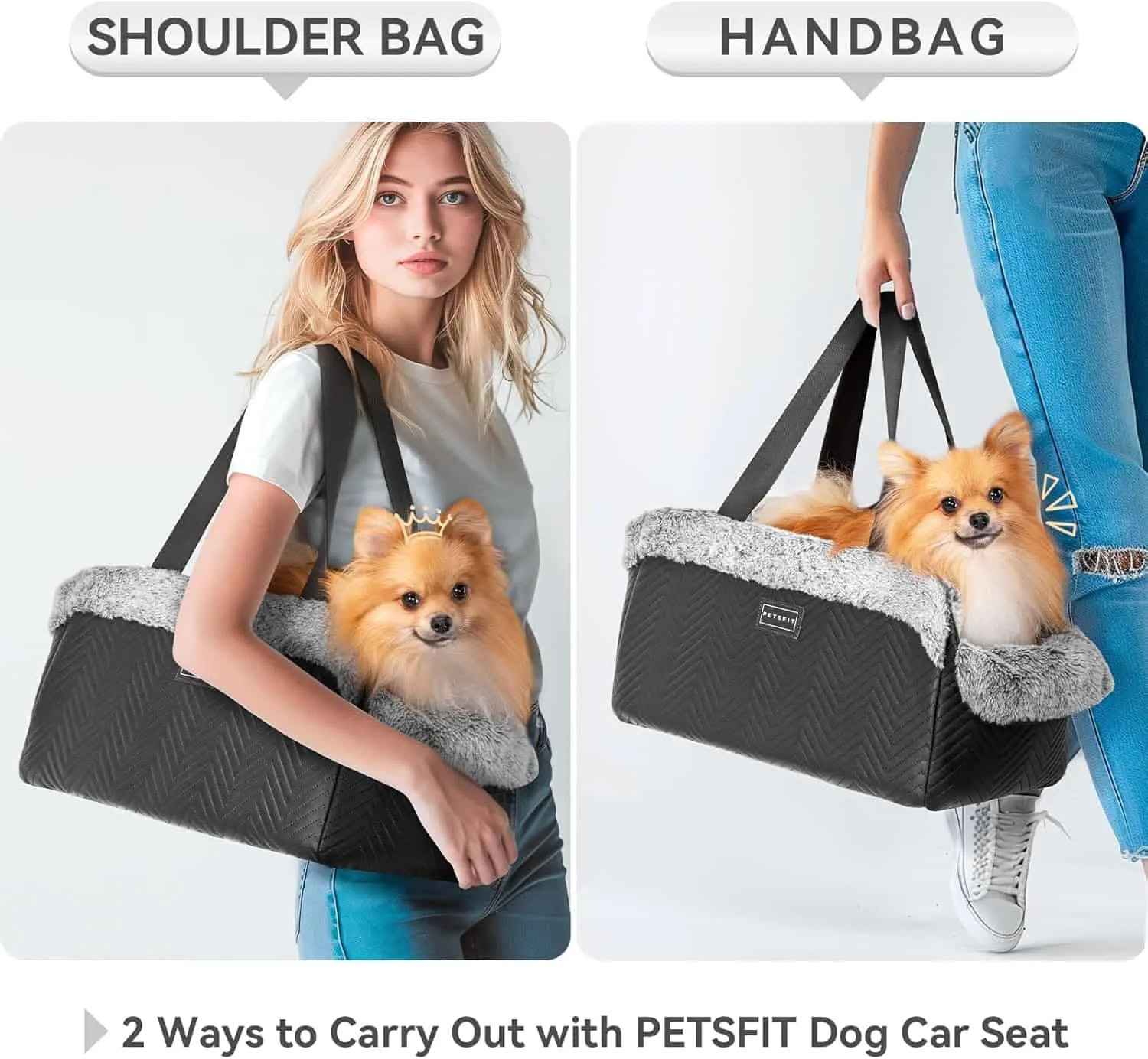 PETSFIT Center Console Dog Car Seat