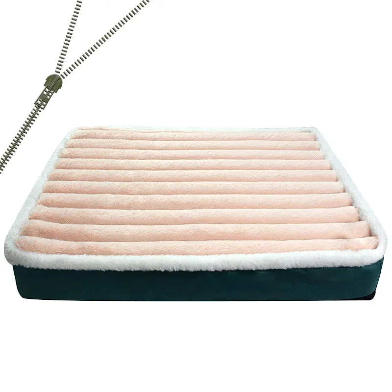 Removable Zipper Dog Bed Mat for Comfortable Rest