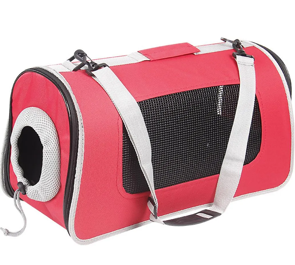 S 42*25*25cm red Portable pet cat travel backpack£¬shoulder bags AZ18154