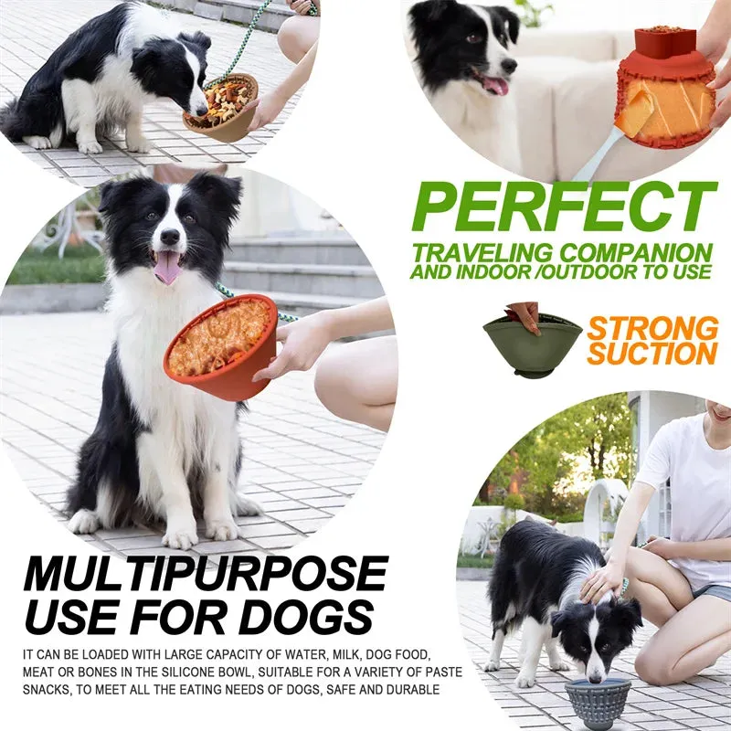 Silicone Slow Feeder for Pets - Anti-Choke Licking Pad for Cats and Dogs