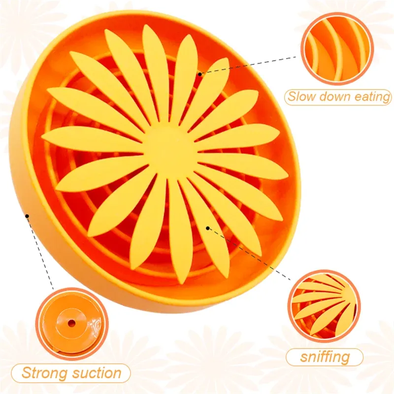 Silicone Slow Feeder for Pets - Anti-Choke Licking Pad for Cats and Dogs