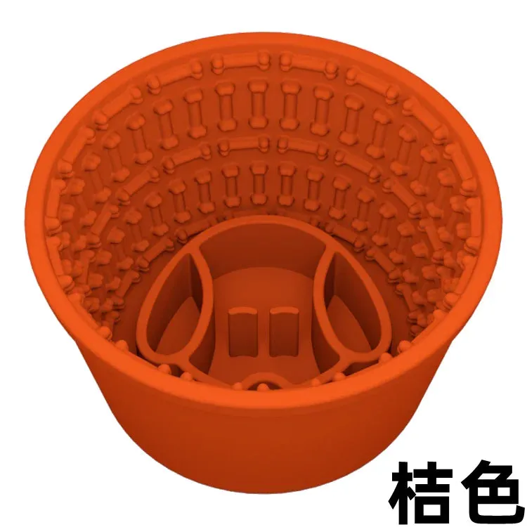 Silicone Slow Feeder for Pets - Anti-Choke Licking Pad for Cats and Dogs