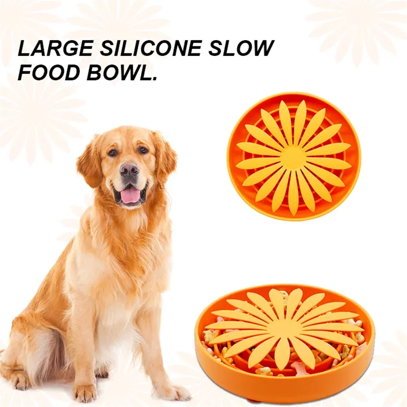 Silicone Slow Feeder for Pets - Anti-Choke Licking Pad for Cats and Dogs
