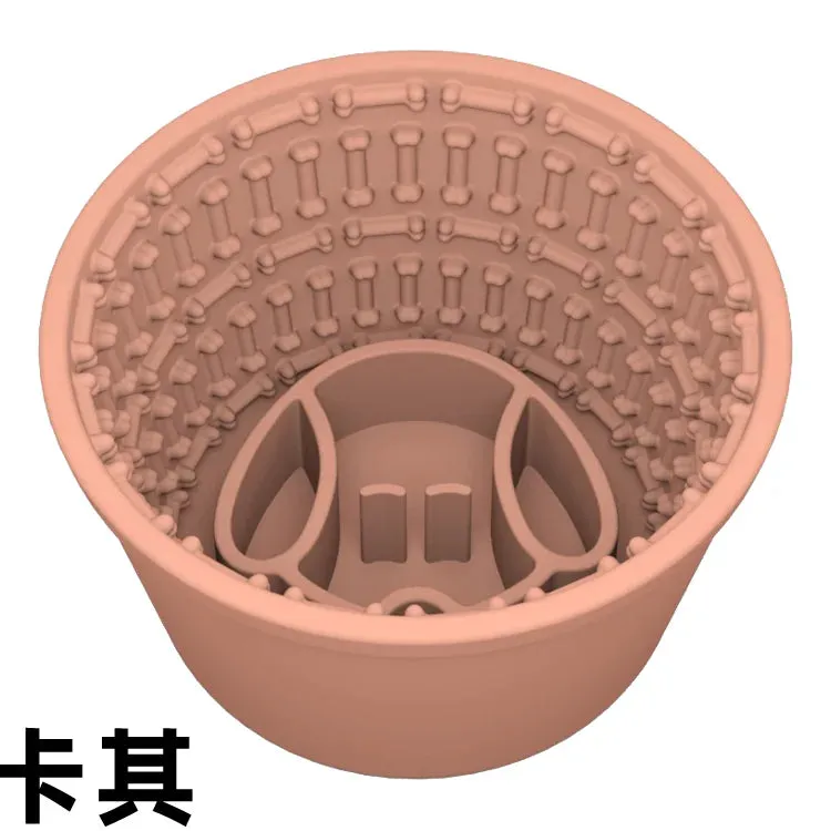 Silicone Slow Feeder for Pets - Anti-Choke Licking Pad for Cats and Dogs
