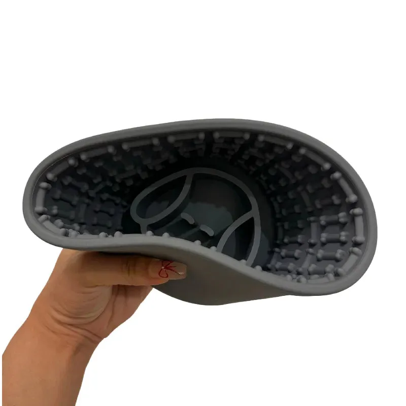 Silicone Slow Feeder for Pets - Anti-Choke Licking Pad for Cats and Dogs