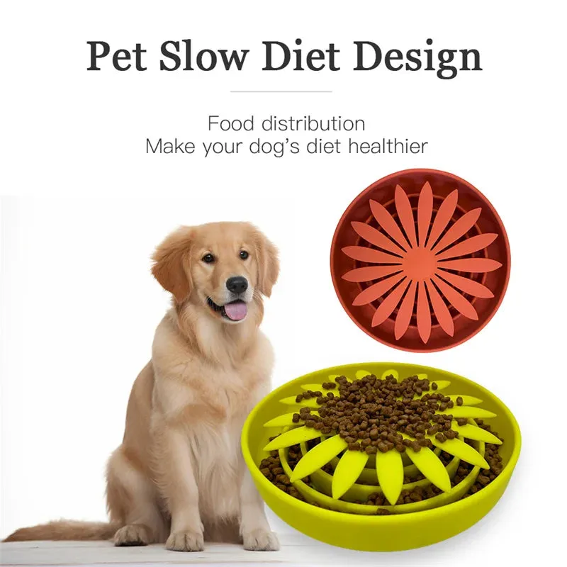 Silicone Slow Feeder for Pets - Anti-Choke Licking Pad for Cats and Dogs