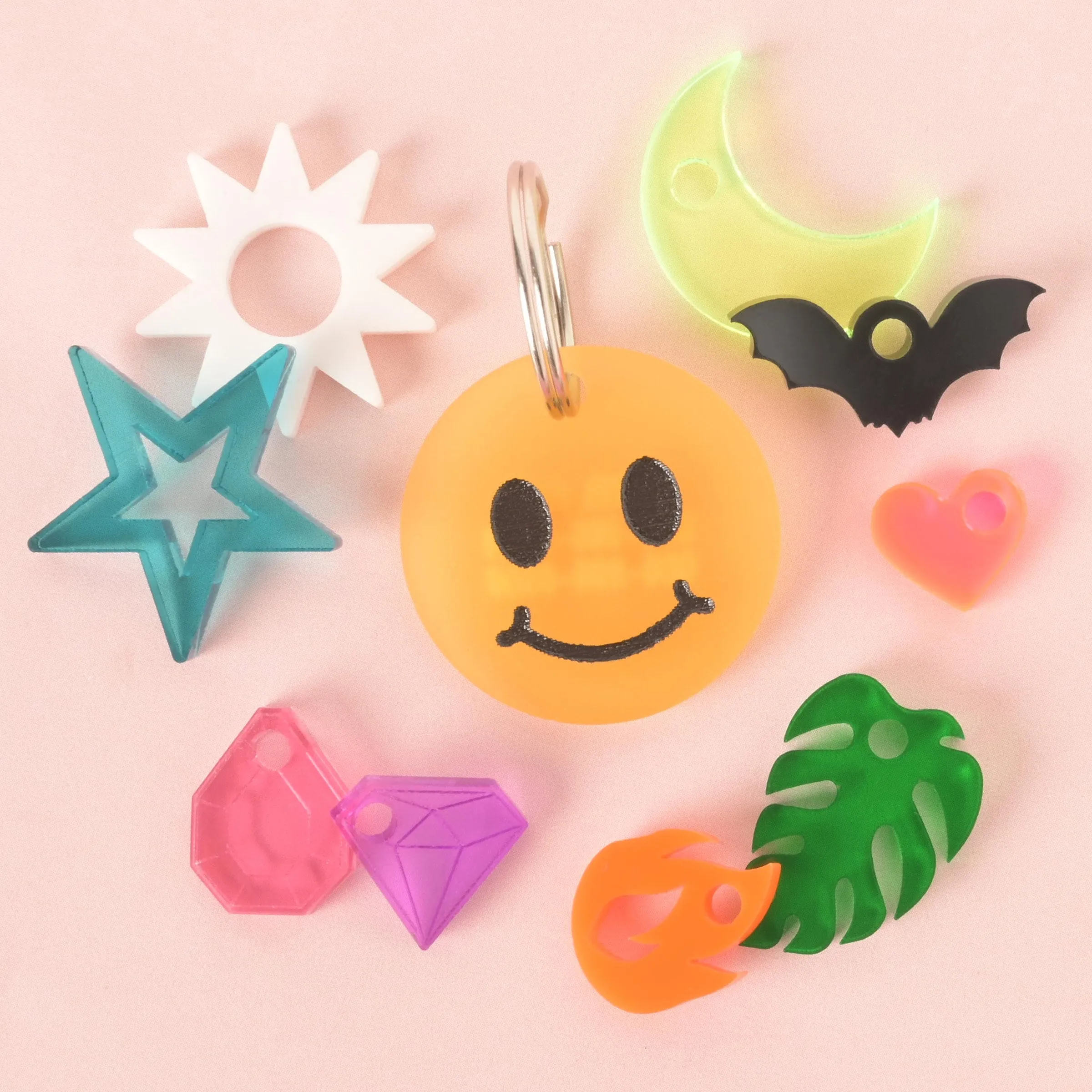 Smiley Face Personalized Pet Tag