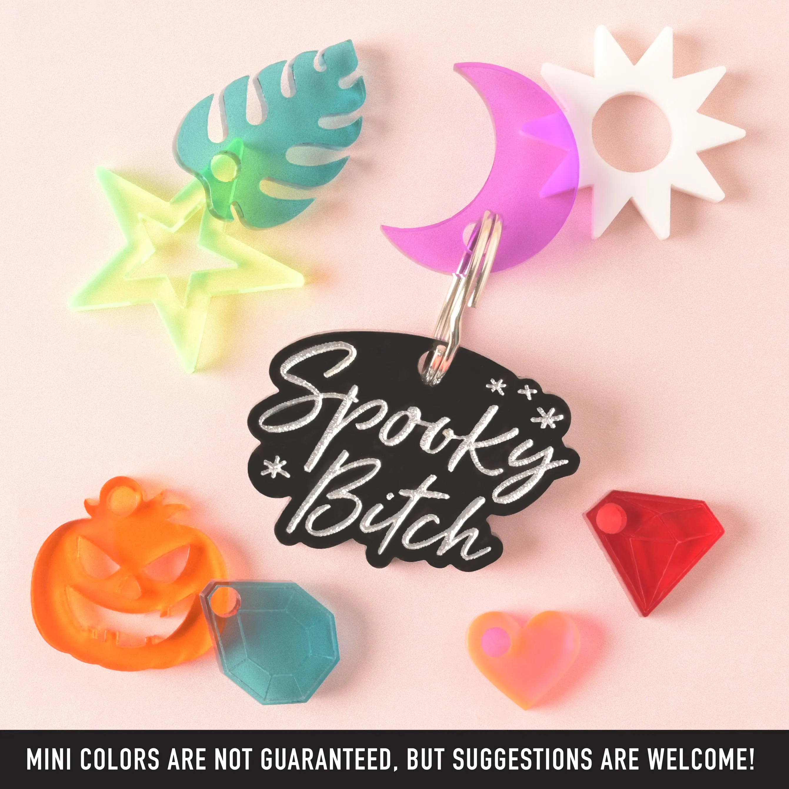 Spooky Bitch Personalized Pet Tag