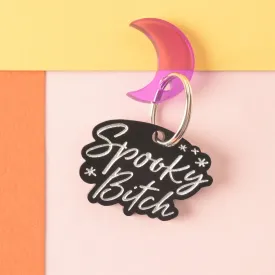 Spooky Bitch Personalized Pet Tag