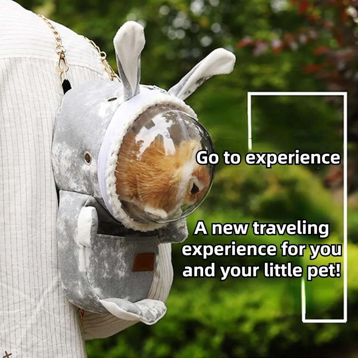 Sugar Glider Travel Pouch Gerbil Hedgehog Portable Travel Carrier Outdoor Hangbag Grey Squirrel Rat Carrier for Small Animal (Grey,Blue,Small)
