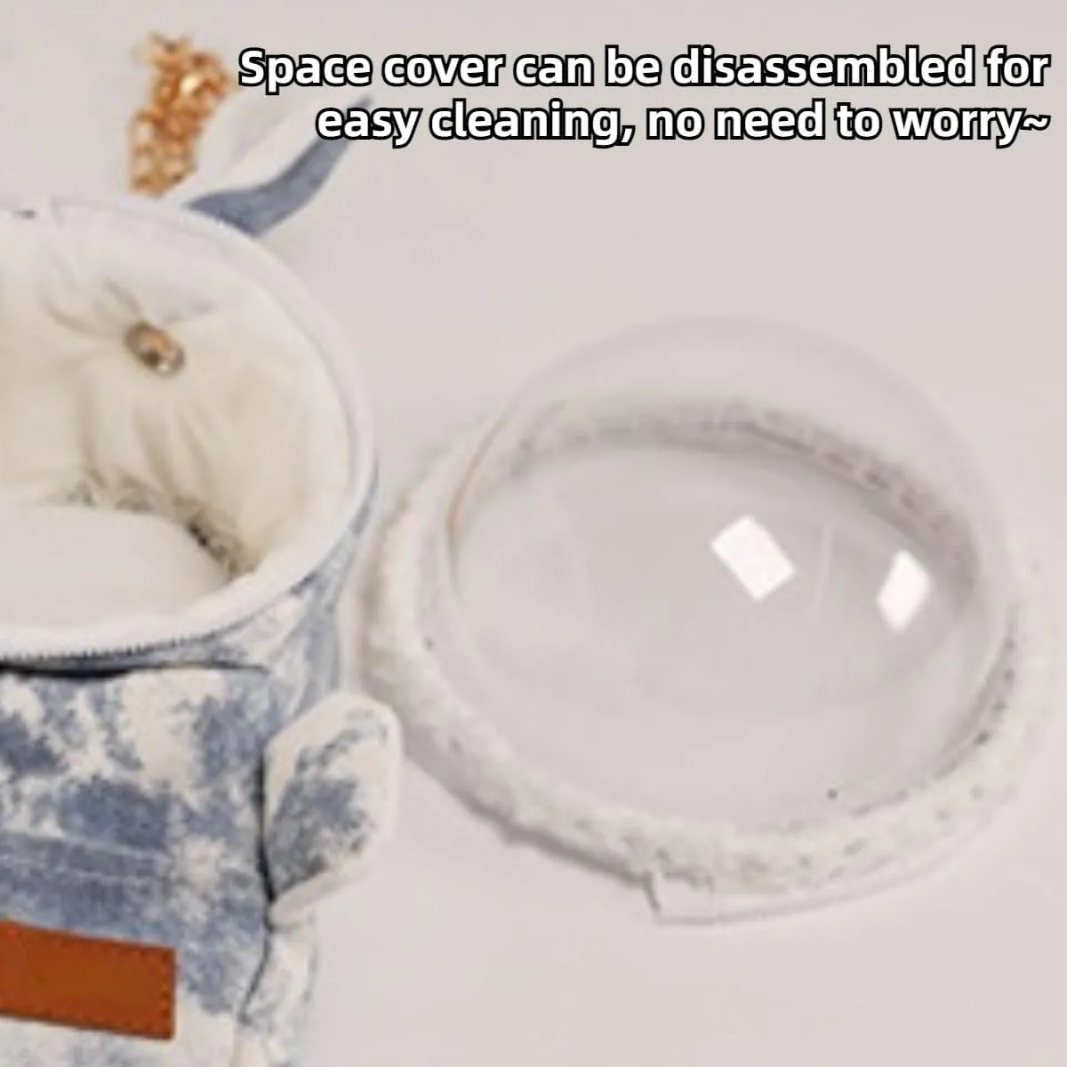 Sugar Glider Travel Pouch Gerbil Hedgehog Portable Travel Carrier Outdoor Hangbag Grey Squirrel Rat Carrier for Small Animal (Grey,Blue,Small)