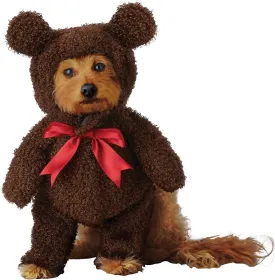 Teddy Bear Pet Costume Small