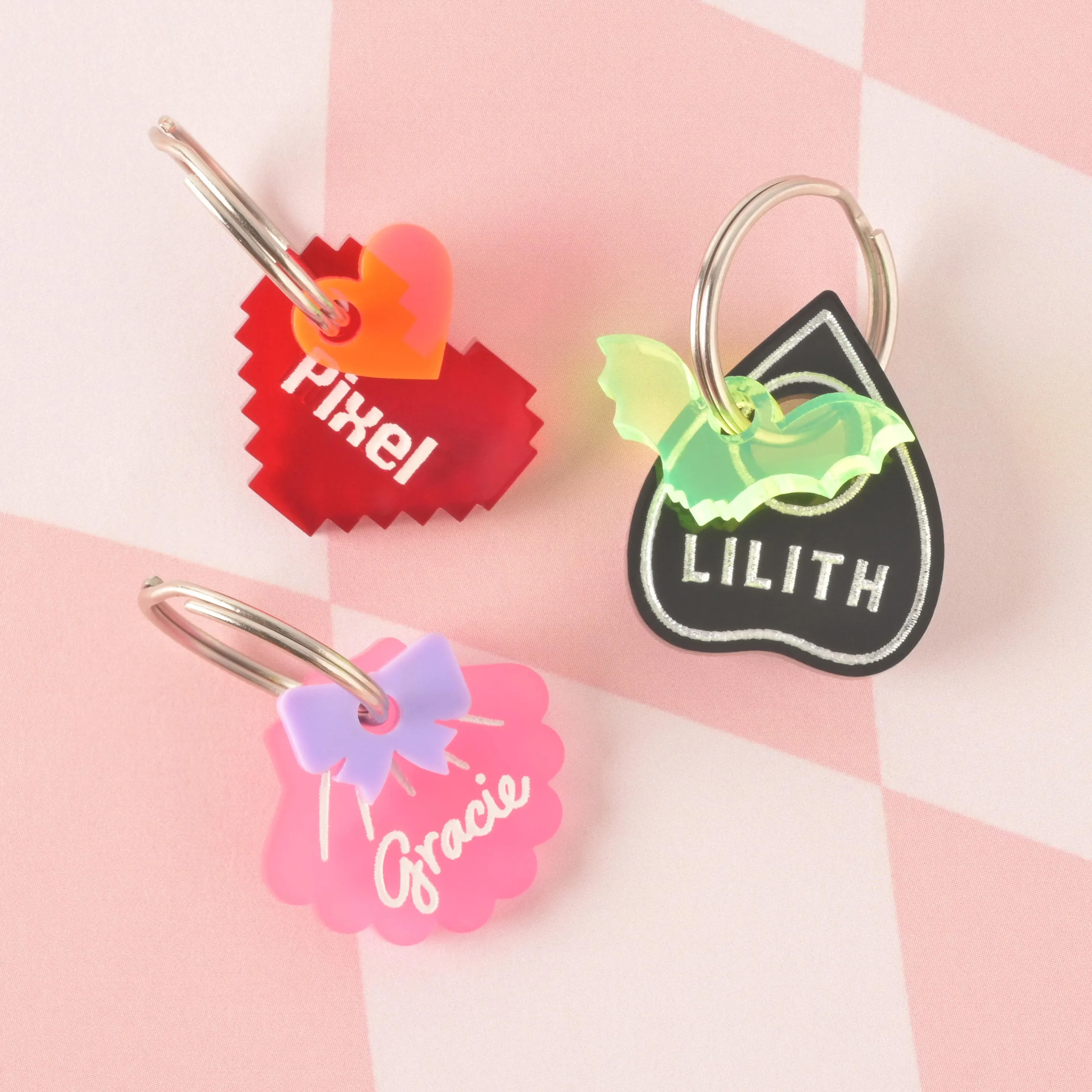Tiny Tags, Seashell Personalized Pet tag