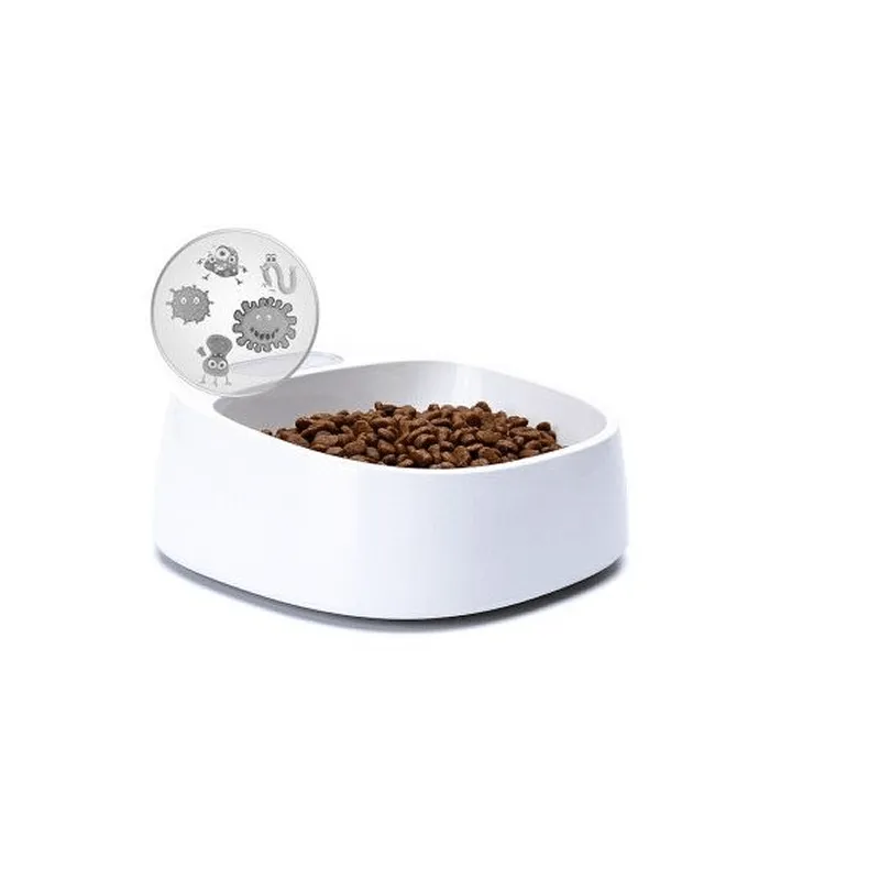 Versatile Antibacterial Pet Feeding Bowl With LCD Display AJ-5