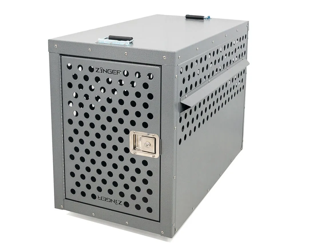 Zinger Airline Compliant Aluminum Dog Crate IATA CR 82